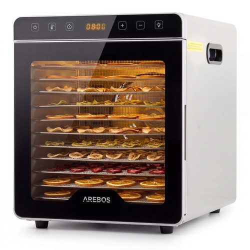 Arebos essiccatore inox 800w - essiccatore,